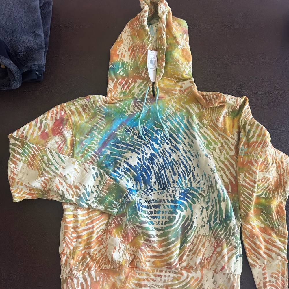 adidas Multicolor Tie-Dye Hoodie